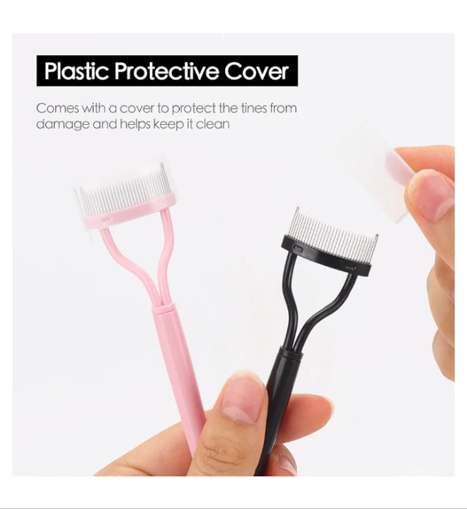 4 Pcs Lash Comb Eyelash Separator Metal Teeth Mascara Comb Eyelash Definer Lash Separator Tool Eyelash Brush