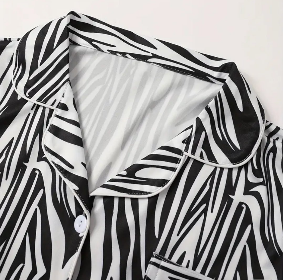 COCOMONEY ZEBRA OR LEOPARD PAGAMA SETS 2 and 3 PIECES