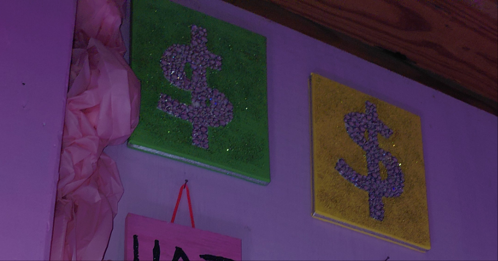 COCOMONEY ART Money symbol 1 OF 1 CUSTOM PIECE BY COCOMONEY