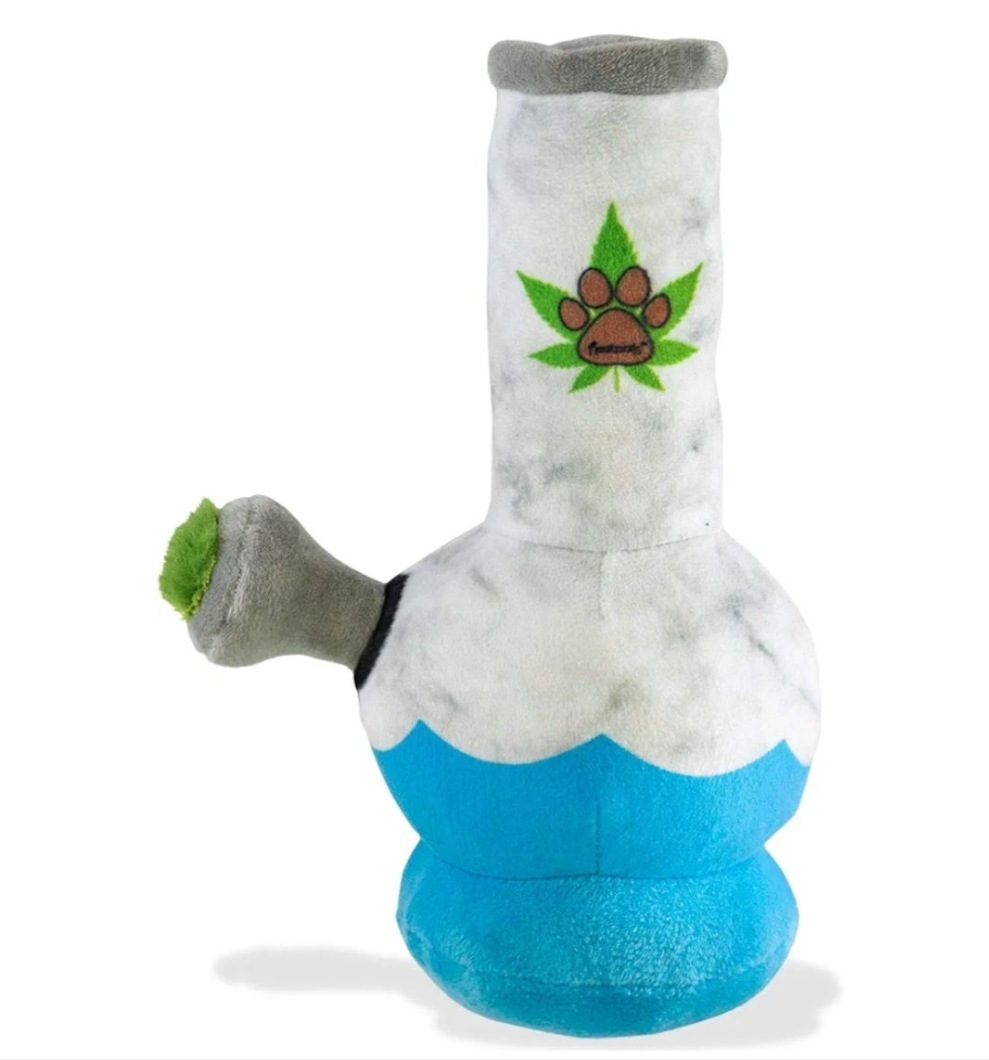 Puppy Chiefer 3000 - Funny Dog Toys - Plush Squeaky Weed for Medium, Small and Large - Cute Dog Gifts for Dog Birthday - Cool Stuffed Dog Toys