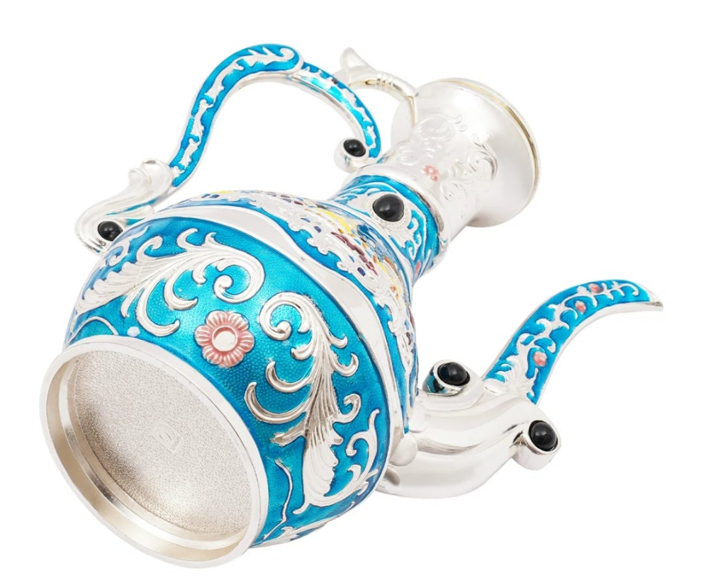 Foreign Tea Set Gecenia Castle Patterned Tea Set & Wine Set cute π