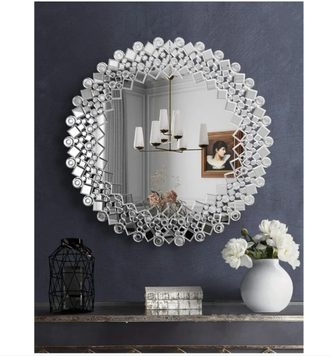 Gorgeous Luxury Mirrors for Bedroom Livingroom Hallway 31.5'' x31.5''