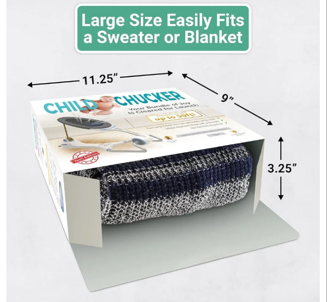 Hilarious Gag Gift Empty Box Wrap Your Real Present Inside to Prank Friends or Family with This Practical Joke for Men or Women. Funny Idea for New Parents or Baby Shower.