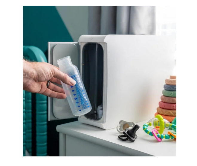 UV Llight Sanitizer | 360° UV Sanitizing Box & Charger | Large Capacity | Sanitizes Tablets, Baby Bottles, Remotes, Toys & More