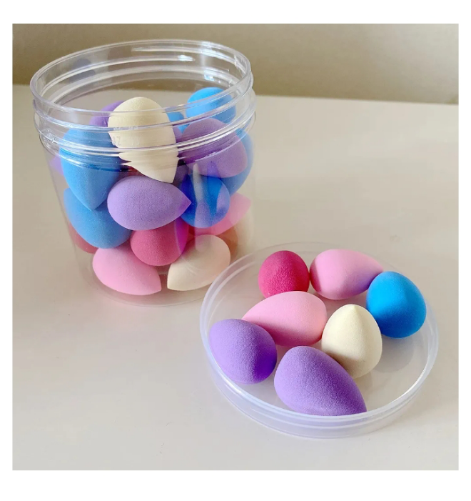 Mini Makeup Sponge Blender 30 pcs, Beauty Blender Sponge for Foundation, Powder, Concealer and Eye Shadow,Under Eyes,Highlight and Contour