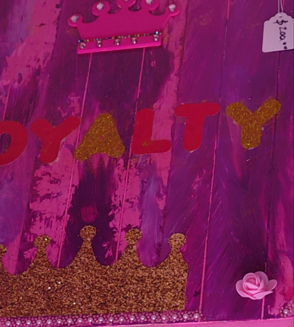 COCOMONEY ART Fashion 1 OF 1 CUSTOM PIECE on wood BY COCOMONEY