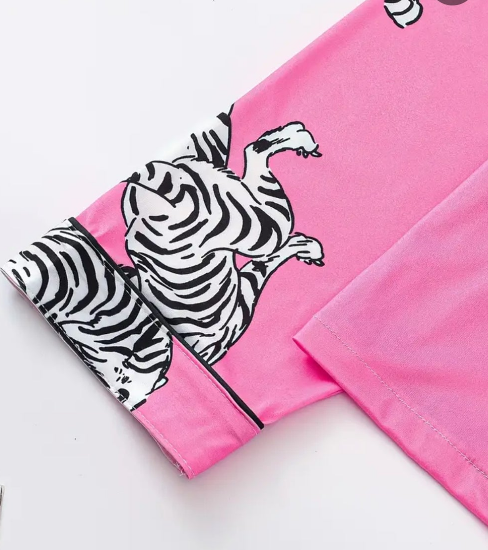COCOMONEY ZEBRA OR LEOPARD PAGAMA SETS 2 and 3 PIECES