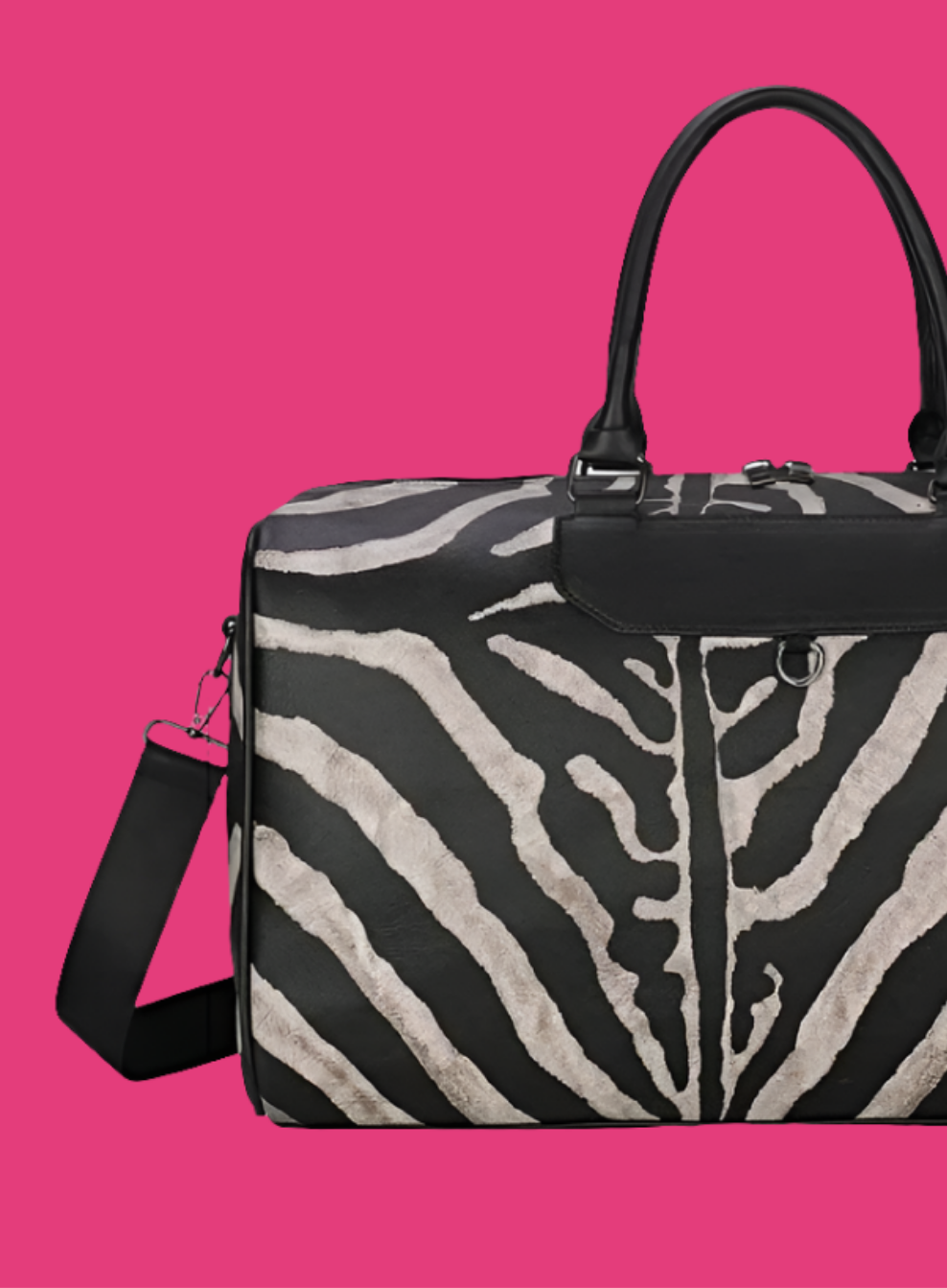 COCOMONEY Zebra Print Duffel Bag sexy like the one I have and used in my shows