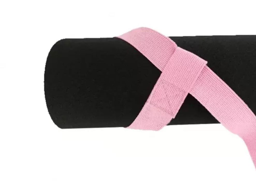 1pc Yoga Mat Carrying Strap, Portable Yoga Mat Binding Strap, Stretch Band %100 polyester