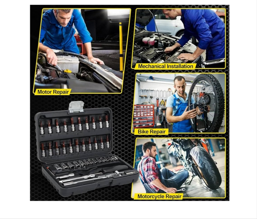 72 -tooth ratchet set
