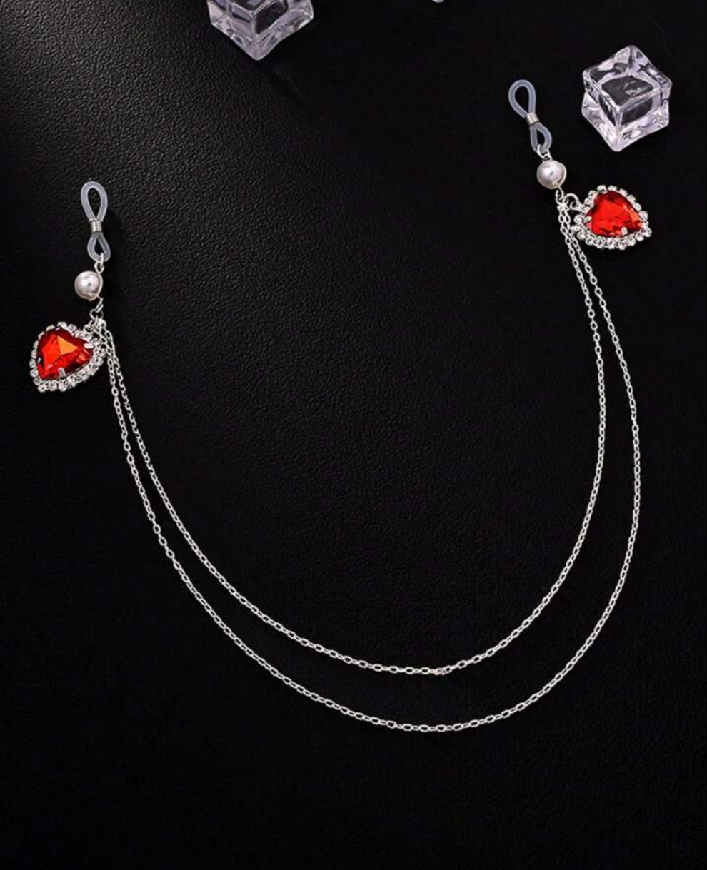 1 Pc Fashionable Silver Tone Pearl & Crystal Butterfly Leg Chain Ankle Bracelet Jewelry For Women