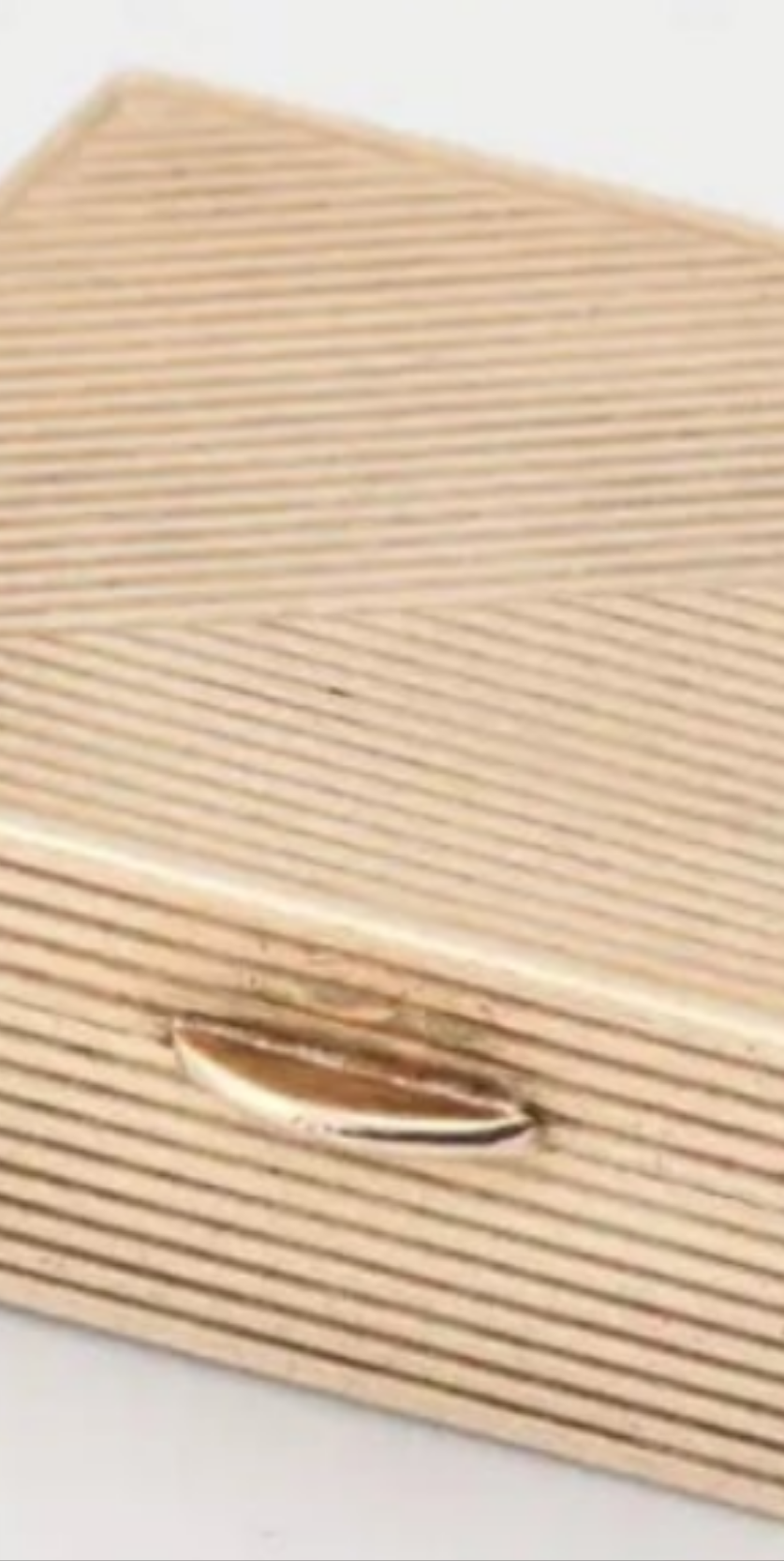 14k Gold Tiffany & Co. Heavy Vintage 14k Gold Pill Box hallmark of 1970s design