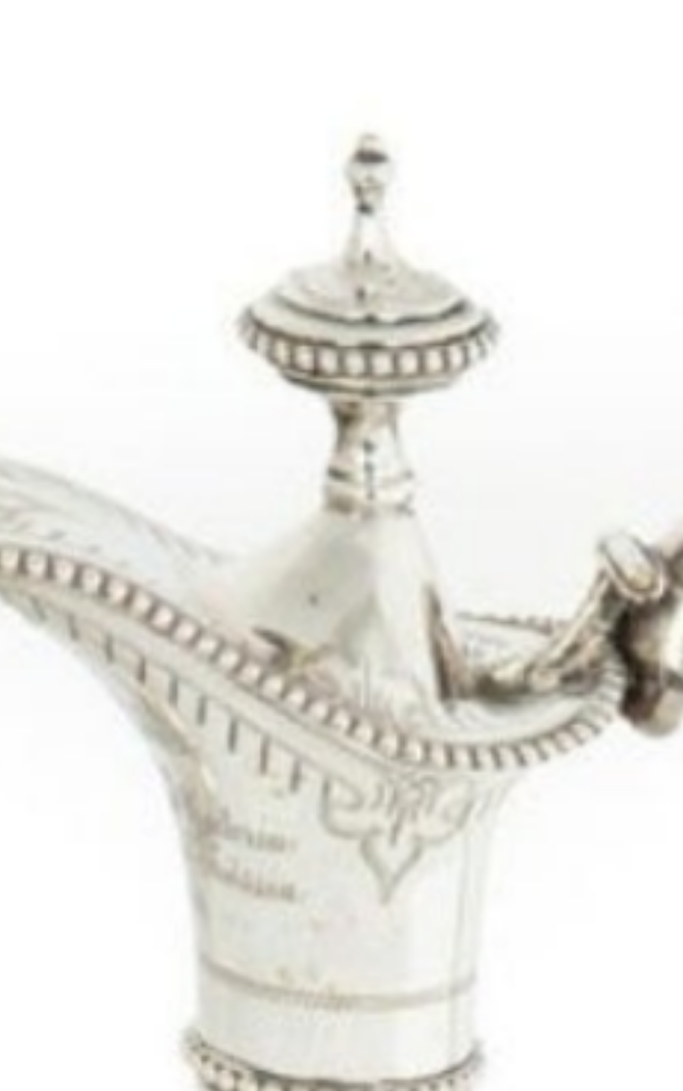 Fabulous A pair of silver-mounted crystal Royal presentation claret jugs