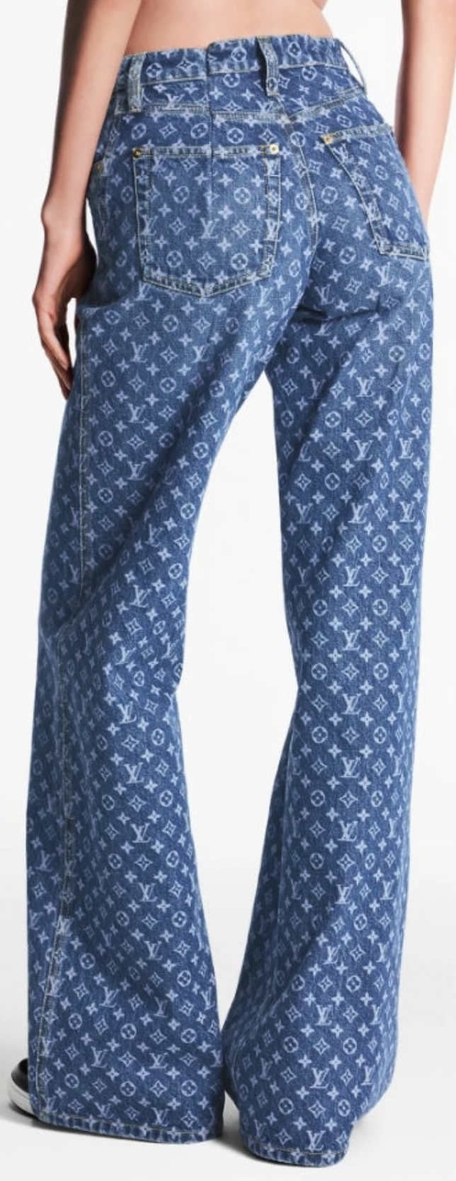 Louis Vuitton Monogram Flared Jeans