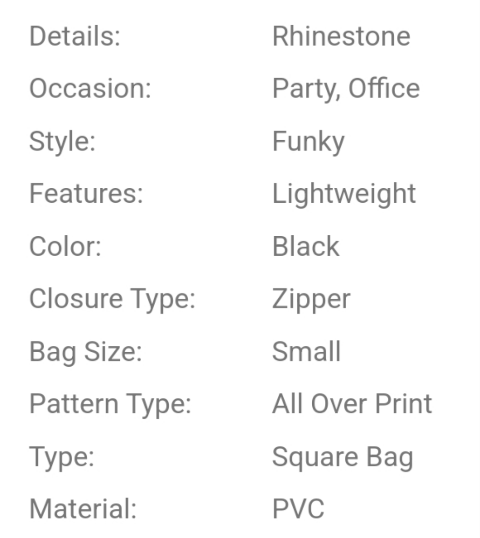 1pc Fashionable COCOMONEY Style Rhinestone Large Capacity Handbag, Suitable For Daily Commute,