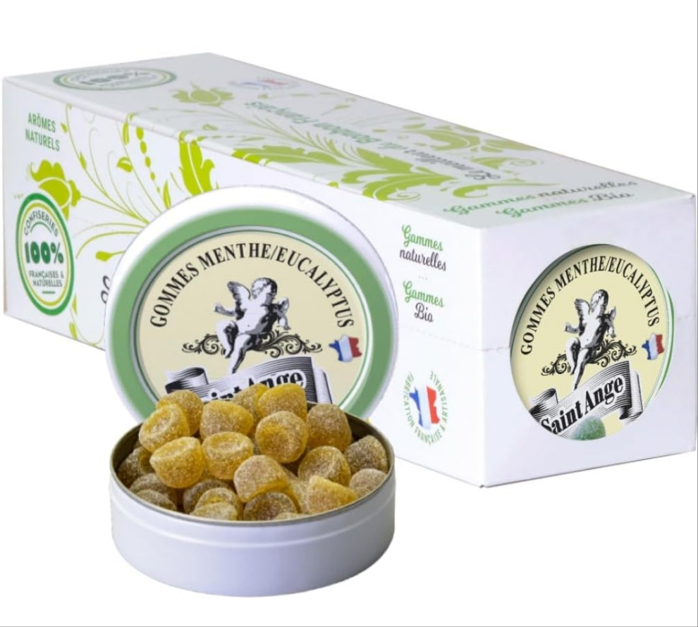 Organic Candies| Imported from France | Pastilles | Hard Candy | Case of 10