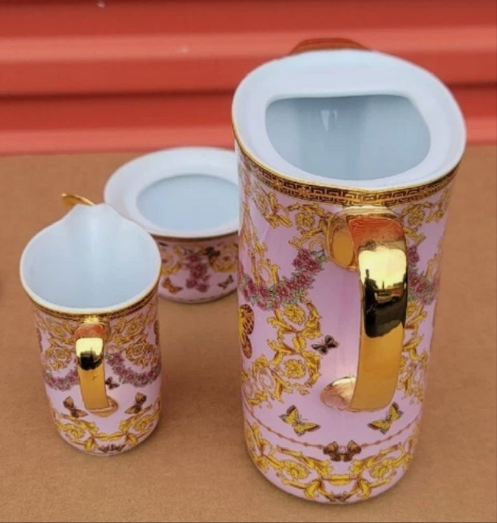 Le Jardin de Versace Rutherford Butterfly Garden Coffee Set 15 PIECES