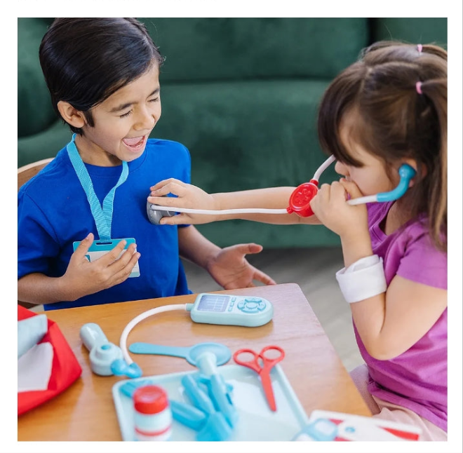 Get Well Doctor’s Kit Play Set – 25 Toy Pieces - Doctor Role Play Set, Doctor Kit For Toddlers And Kids Ages 3+