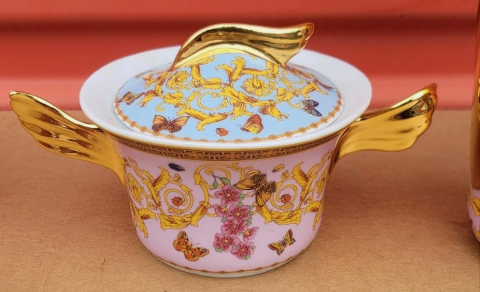 Le Jardin de Versace Rutherford Butterfly Garden Coffee Set 15 PIECES