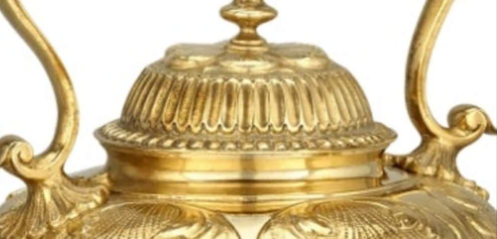 Victorian Silver Gilt Tea Set by Edward Barnard & Sons