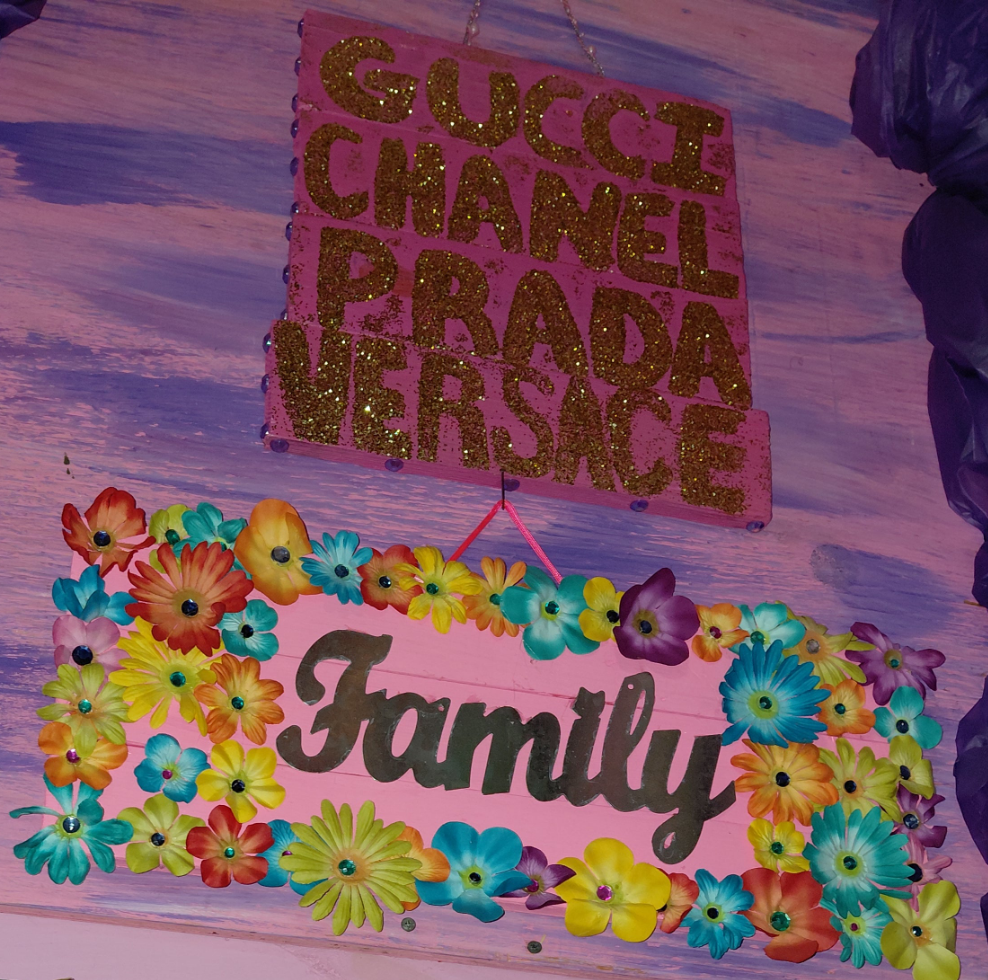 COCOMONEY ART Family 1 OF 1 CUSTOM PIECE BY COCOMONEY painting on wood