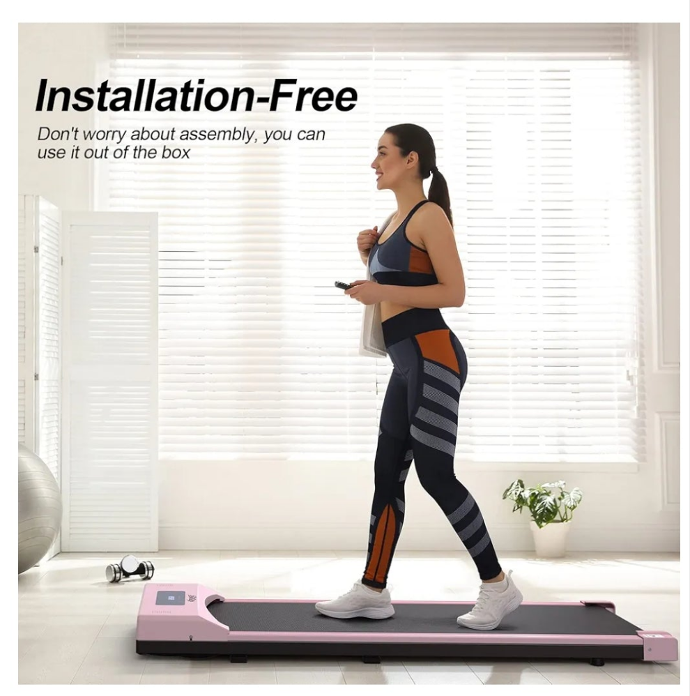 Treadmill pink or white