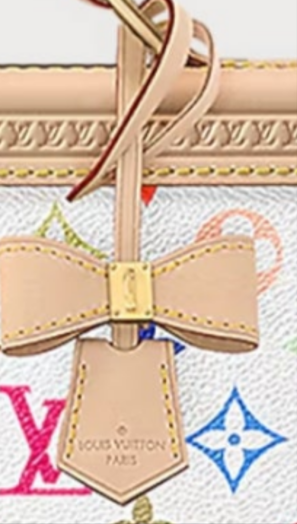 Louis Vuitton x Takashi Murakami Rolling Trunk
White Multicolored