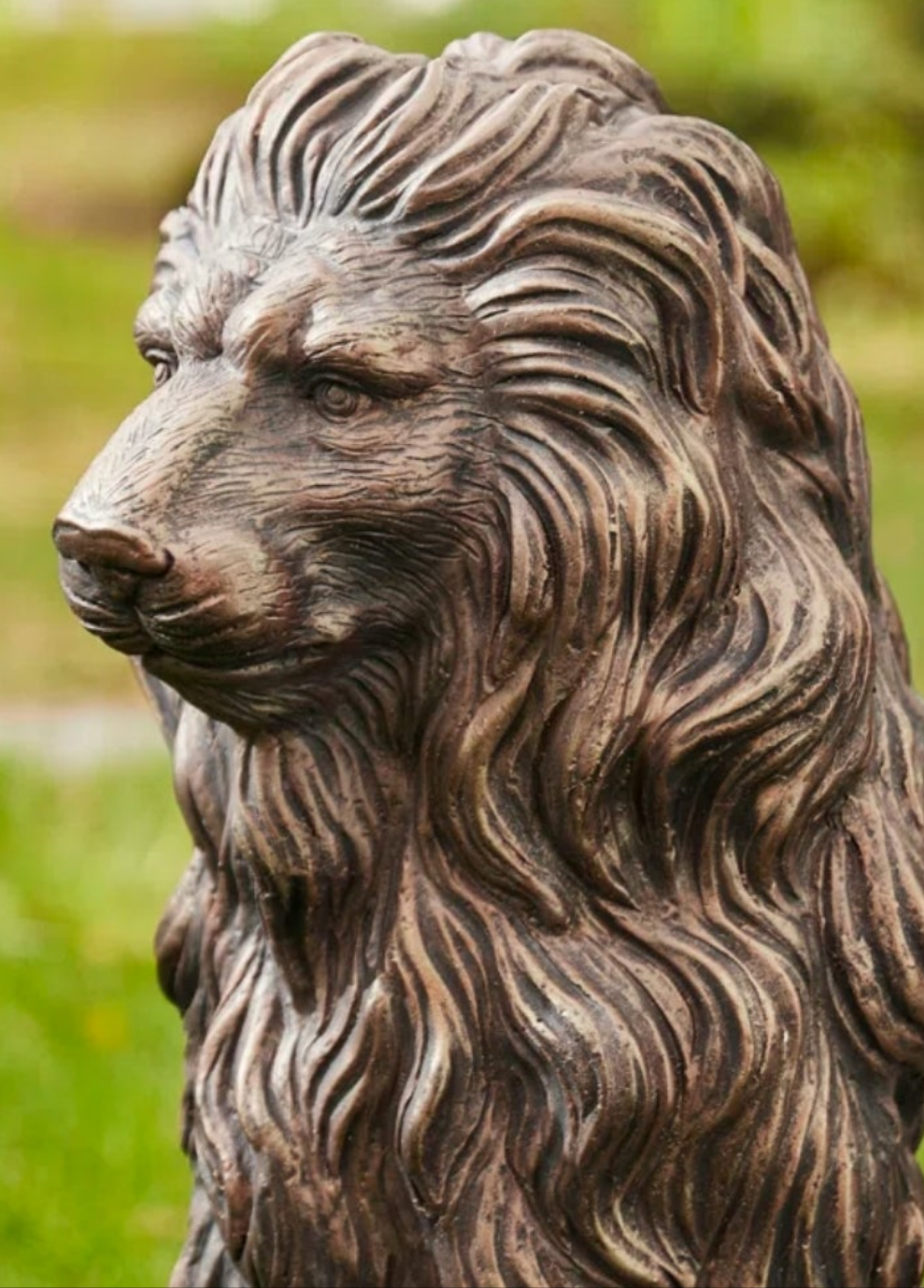 Lion Animal Garden Statue Outdoor Garden Walway Entryway Porch Balcony