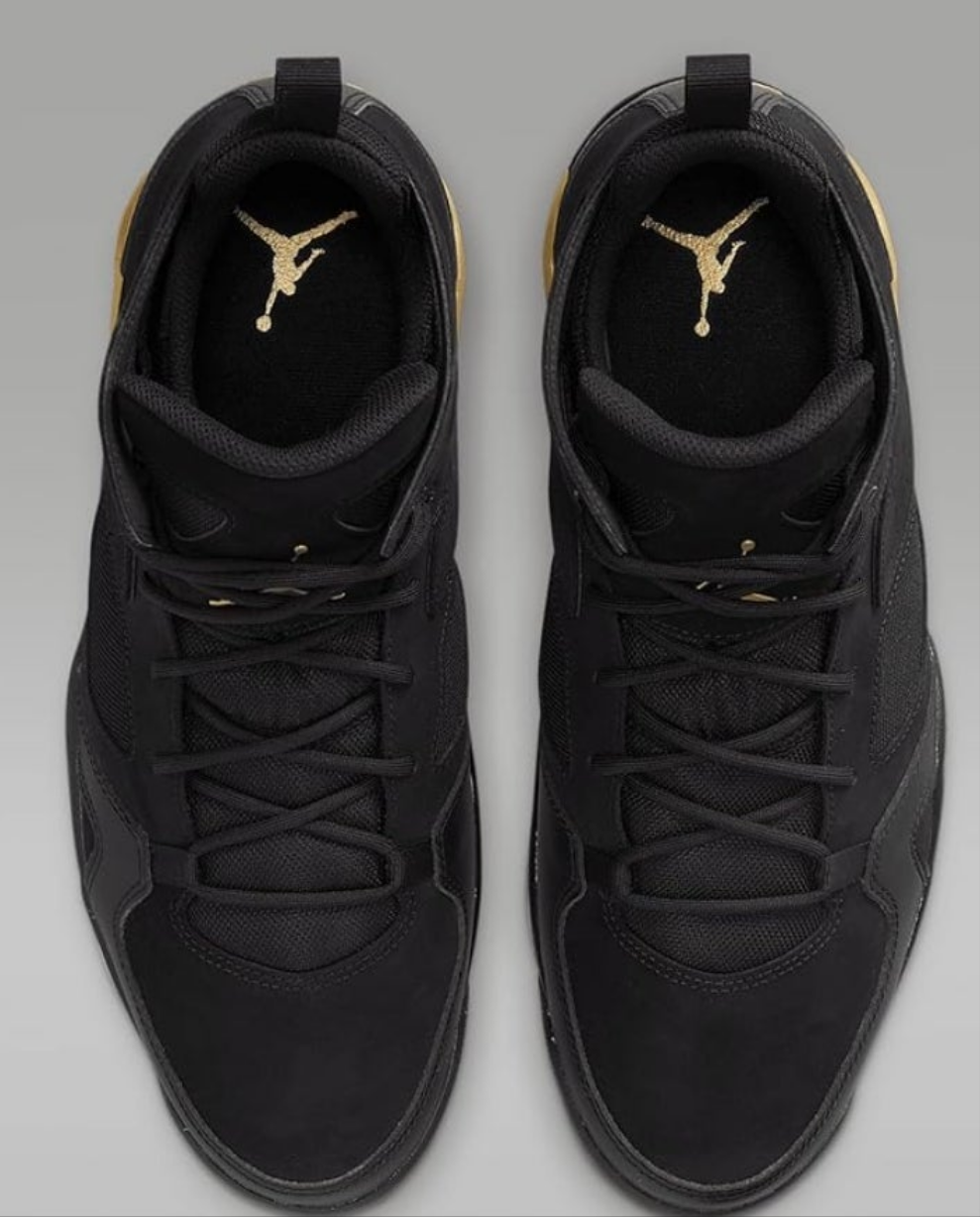 Men's Jordan FLTCLB '91 - Size 10.5 US - Black/Metallic Gold