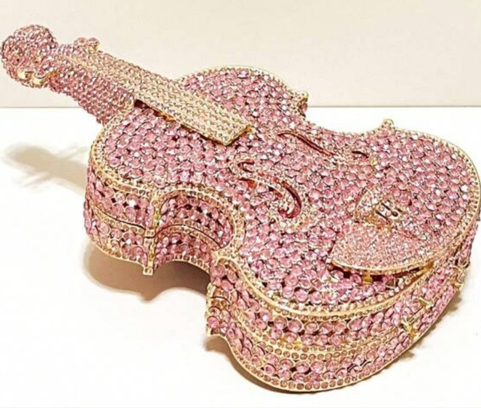 COCOMONEY Violin Playa Evening Bag
