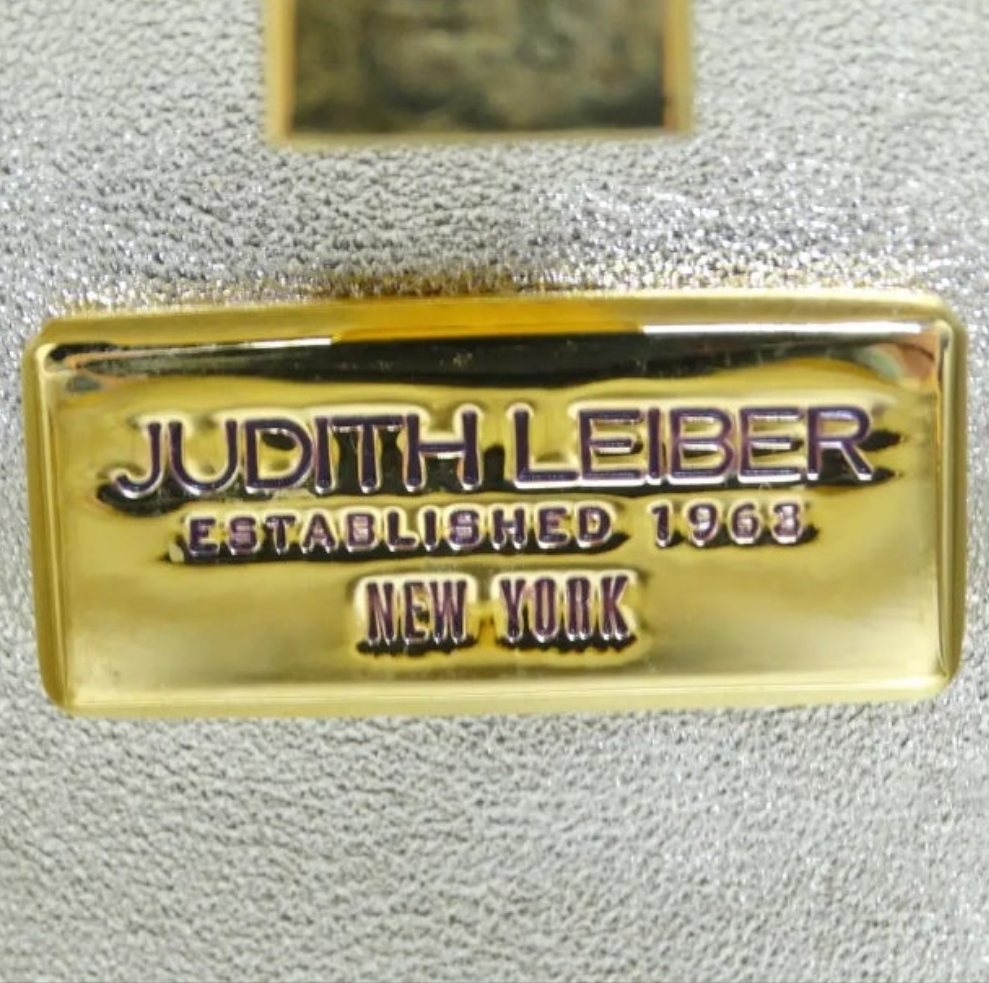 Judith Leber Multicolor Swarovski Crystal Embellished Clutch