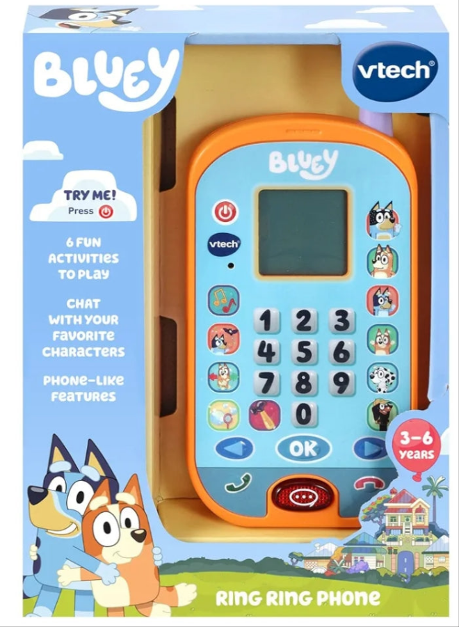 VTech Bluey Ring Ring Phone