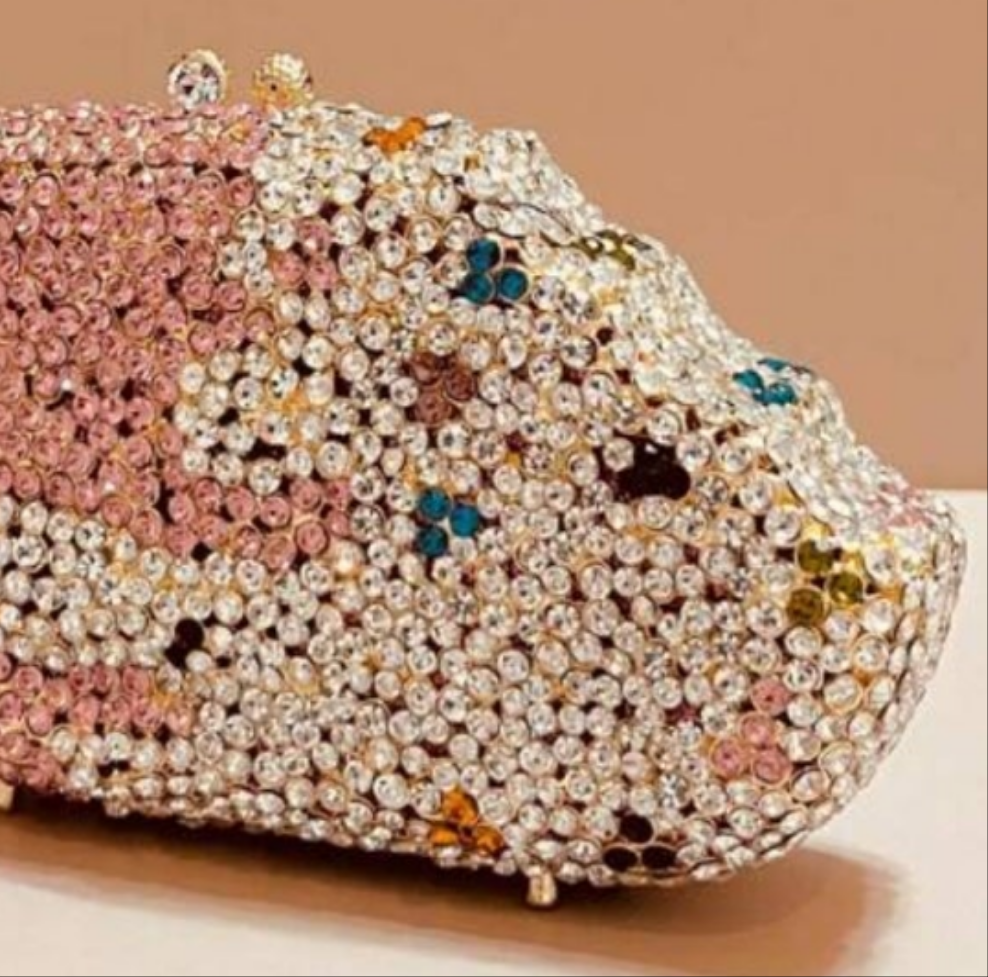COCOMONEY Miss Icy Clutch Evening Bag