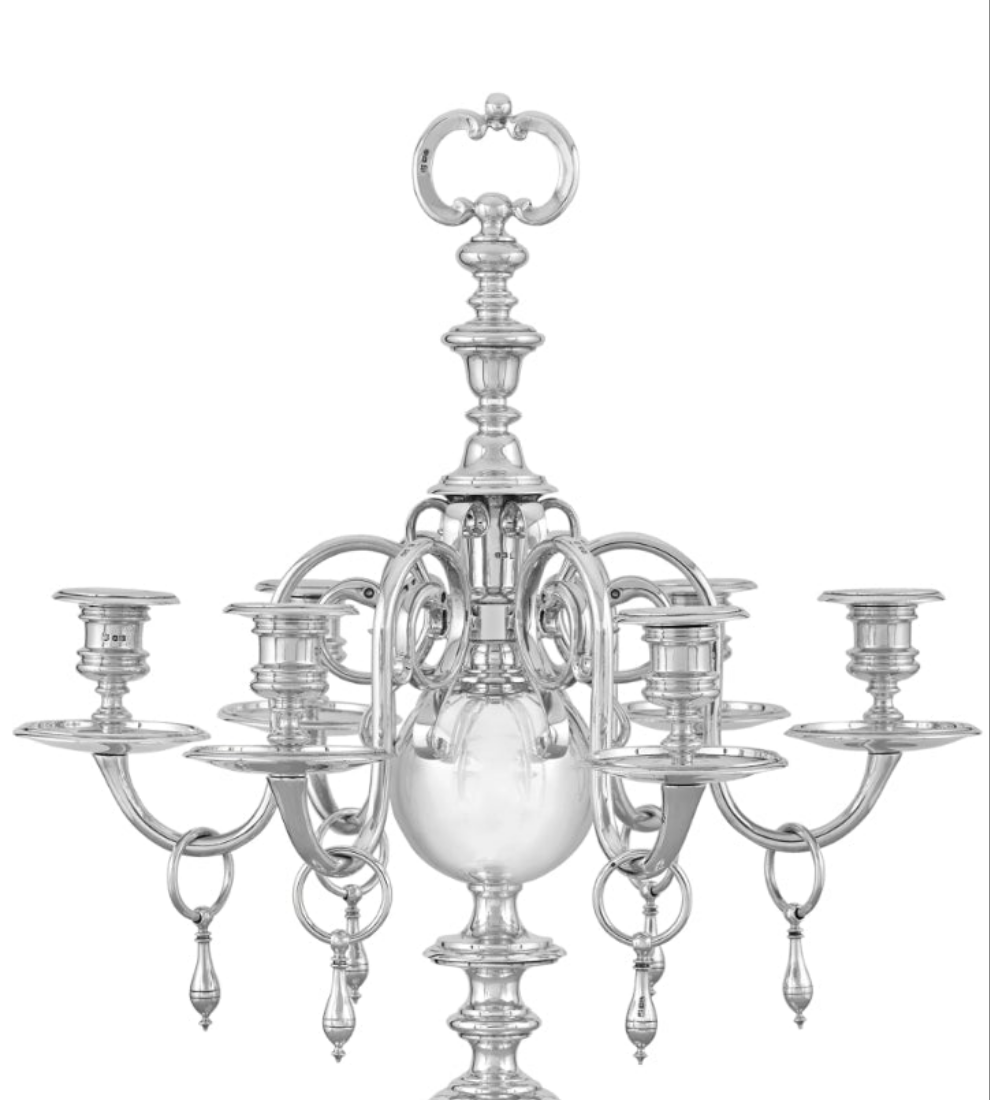 2pcs- Pair of Silver Candelabra by Thomas Bradbury elegant and fun a stunning masterpiece of candle holders from the 1930s