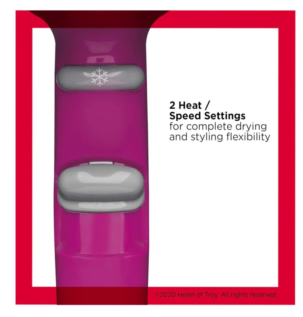 Hair dryer pink
