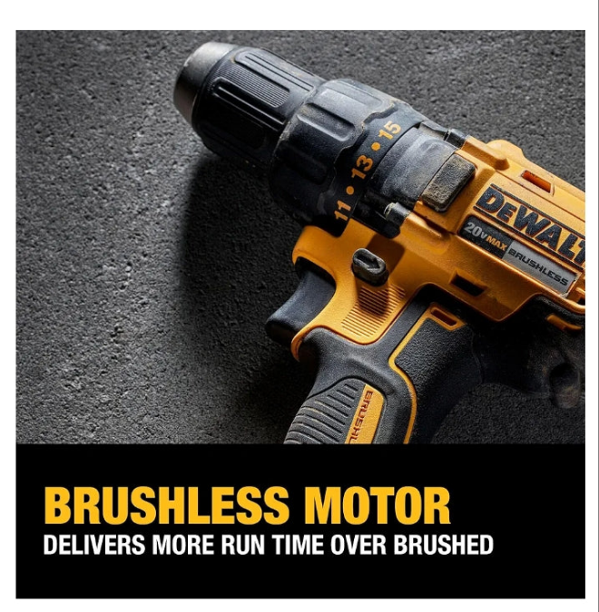DEWALT 20V MAX Cordless Drill Driver, 1/2 Inch, 2 Speed, XR 2.0 Ah Battery and Charger Included
