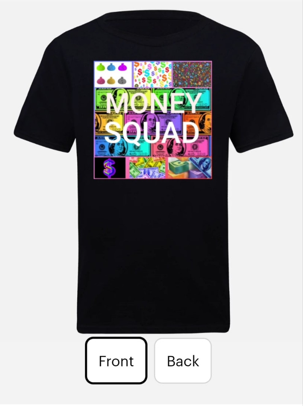 Money SQUAD merch