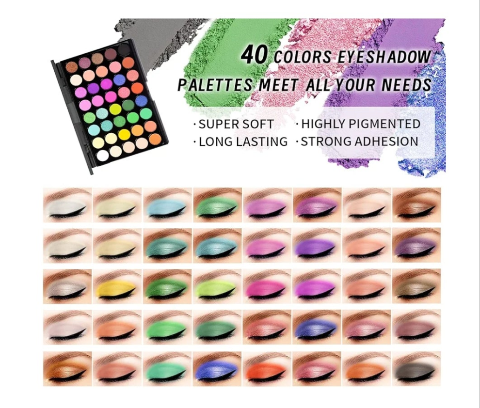 Makeup Set Full Kit for Girls Teens Women, Makeup Present Set, Includes Eyeshadow, Foundation, Blusher, Eyebrow Pencil, Mascara, Eyeliner, Brushes, Lip Gloss, Sponge, Cosmetic Bag choose set below