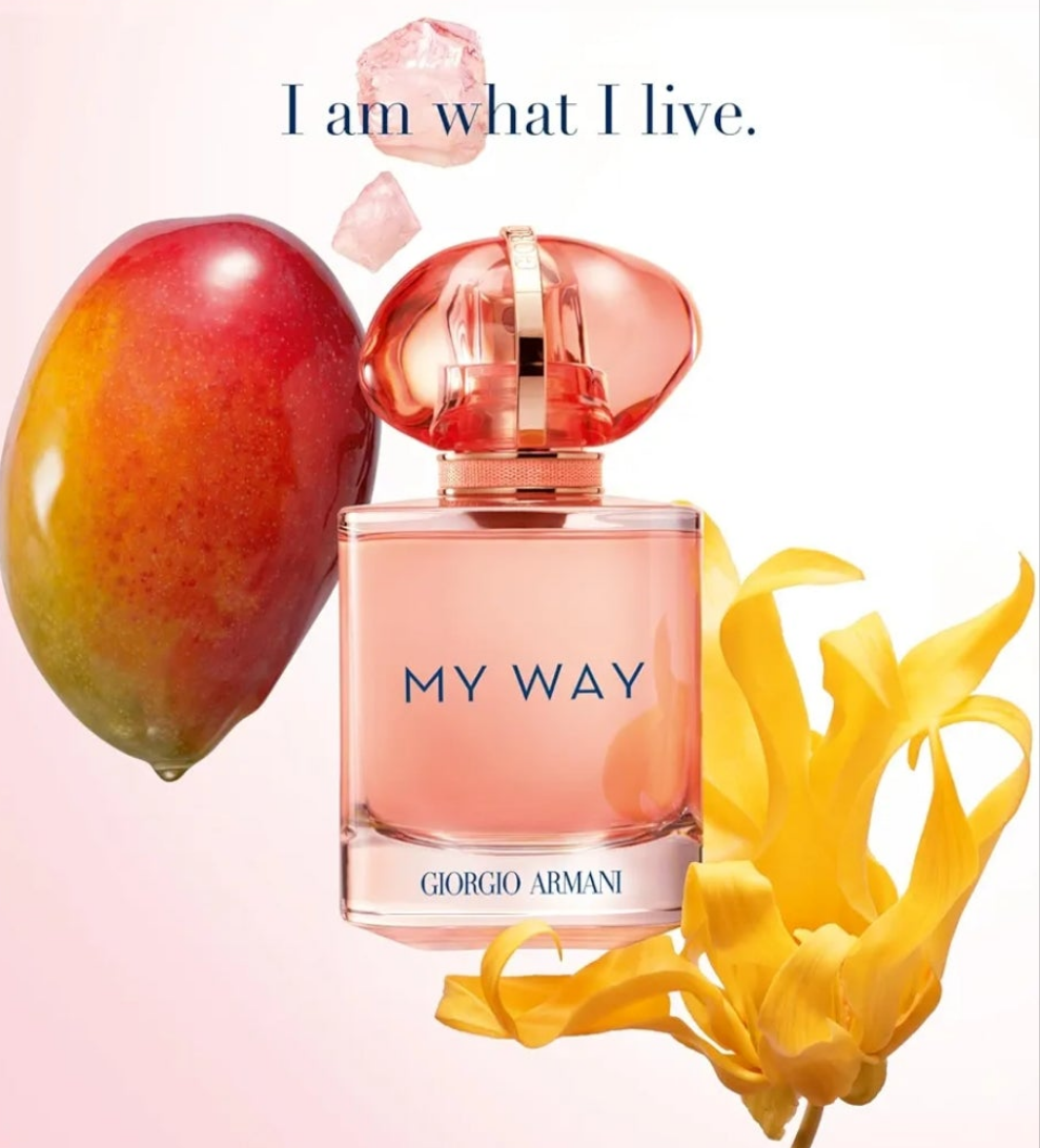 Armani Beauty- My Way Ylang - Eau de Parfum - Women's Perfume - Floral Fruity Fragrance - Mango Accord, Coconut Water Accord, Ylang, and Vanilla Notes