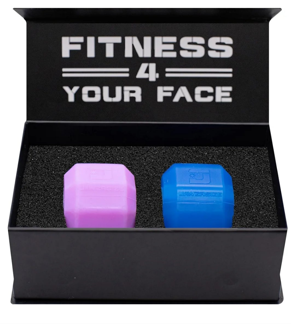 Jaw Exerciser for Women - Men Double Chin Reducer, Facial Toner, Neck Exerciser for Younger and Healthier Look Helps Reduce Stress and Cravings Jawline Traine