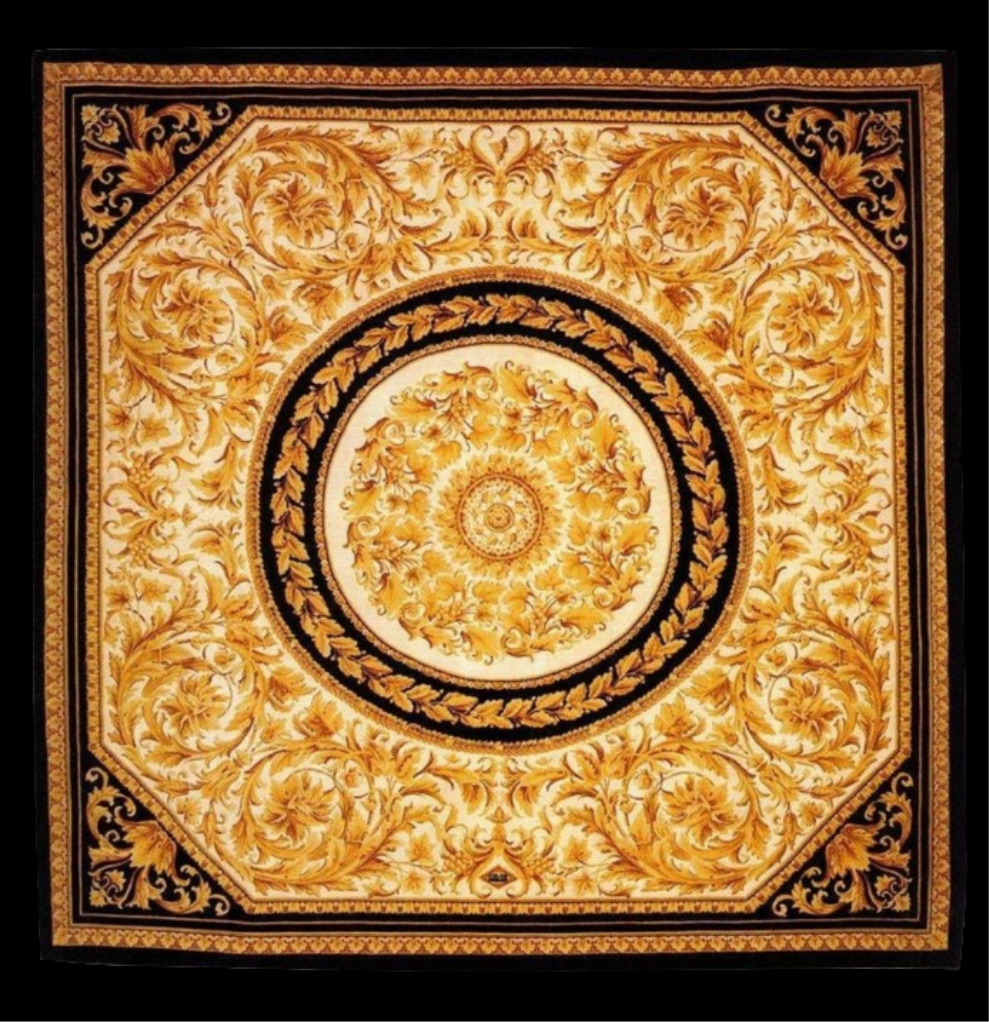 Versace Rug 1980-1990 time frame