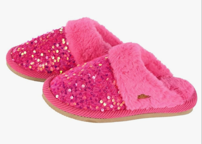 Slippers for Women Cozy Plush Faux Fur Fluffy Furry Closed Toe Slip-Ons Indoor Outdoor Home