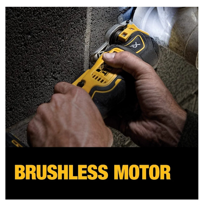 DEWALT 20V MAX XR Oscillating Tool Kit, 3 Speed, With Blades, Battery and Charger Included