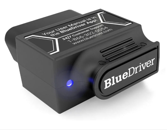 BlueDriver Bluetooth Pro OBD2 Car Scan Tool and Code Reader - Check Engine Light Vehicle Scanner for iPhone & Android