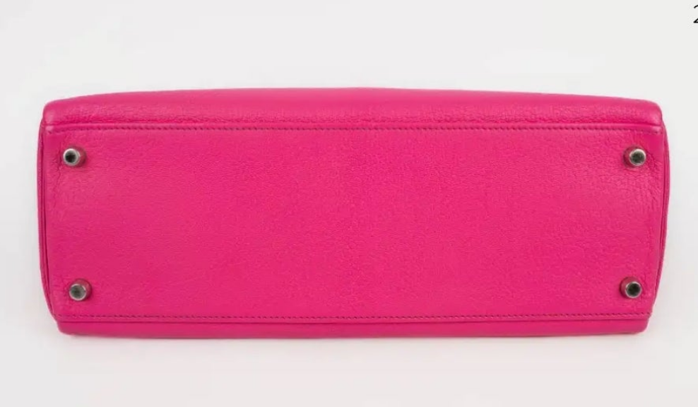 Hermès Pink Calfskin Kelly Bag, 2005