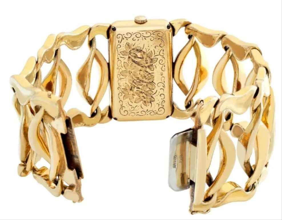 Tiffany & Co. Classic 18k Yellow Gold Bracelet Watch
