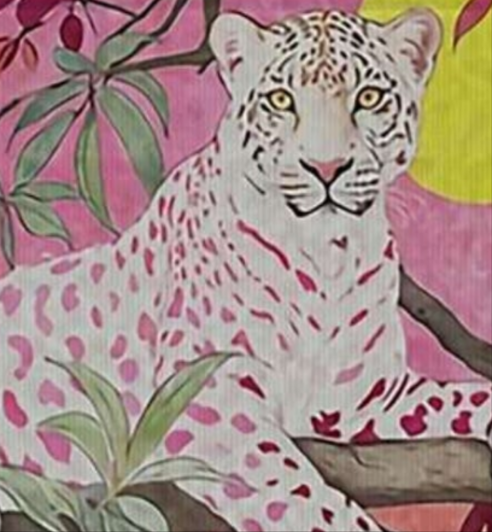 Carpet Faux Cashmere Washable Base Non-Slip Machine Washable Fashion Personality Pink Leopard Bright Yellow Bedroom Bedside Non-Slip Carpet Area Carpet Room DécorChristmas Halloween Gift.