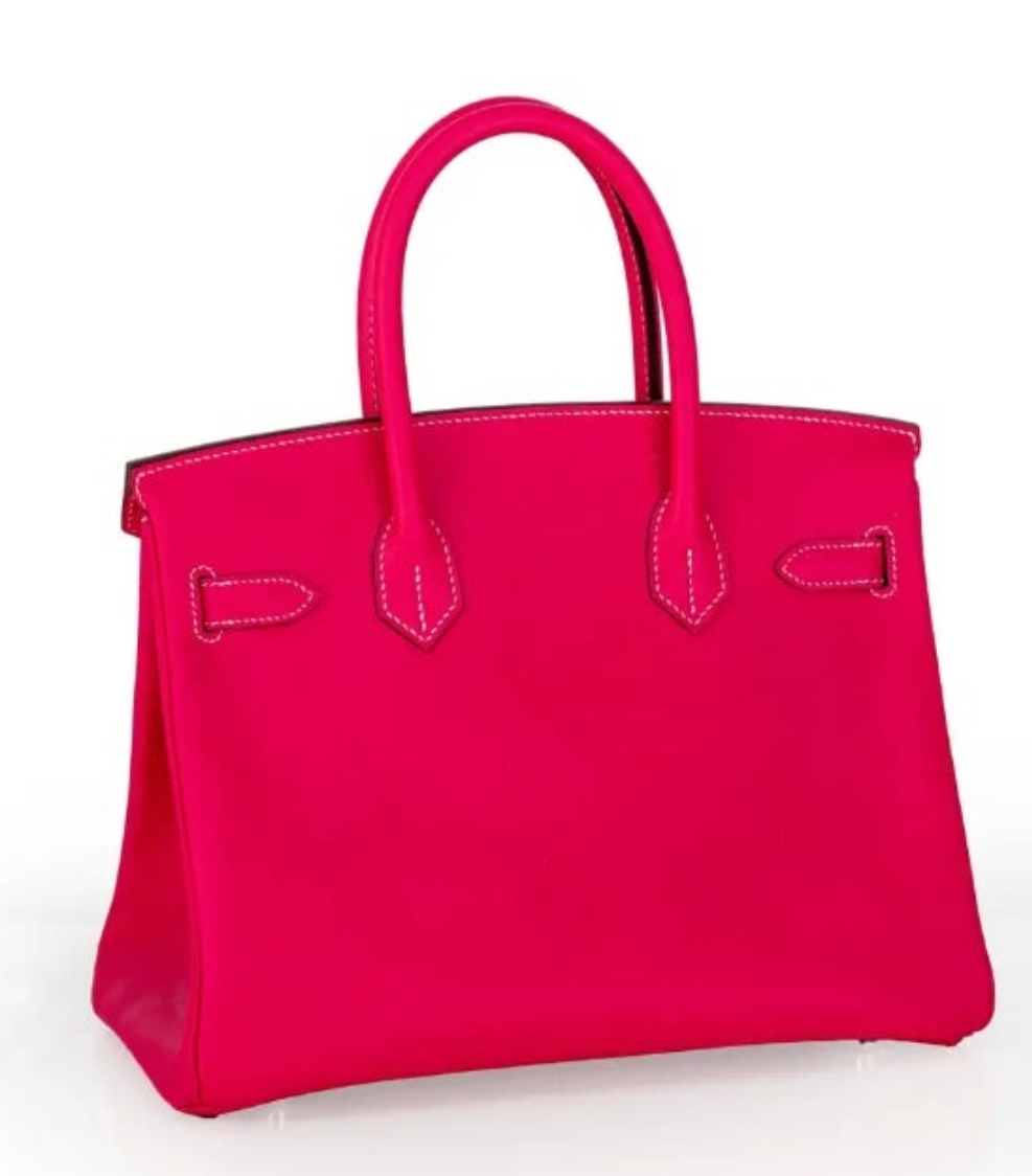 Auth. Hermès Bag - Birkin 30cm Box Calf Pink New