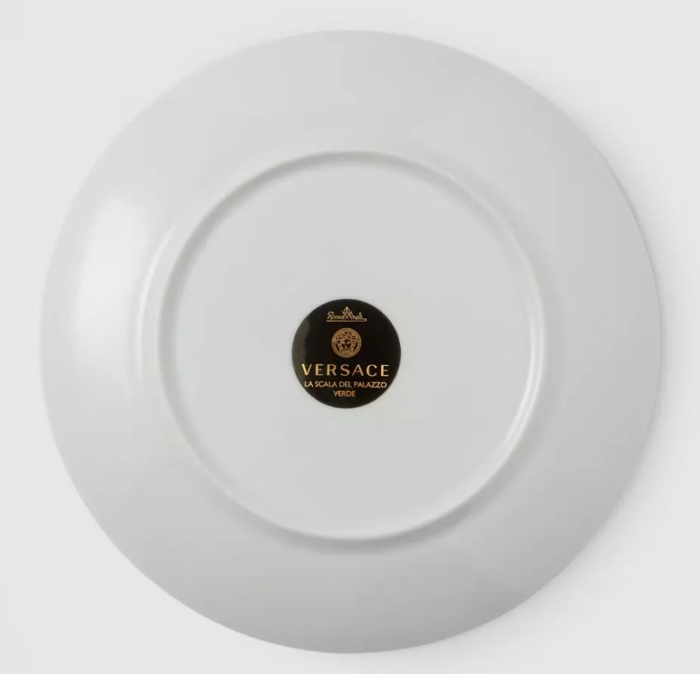Versace Rosenthal - La Scala del Palazzo Verde - set of 6 flat plates ø cm 21