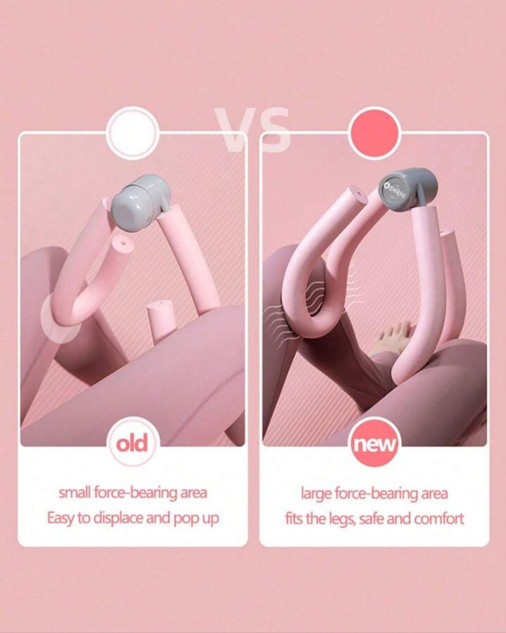 1pc Women Hip Pelvic Floor Trainer For Chest Arms Hip Legs Muscles Lift Home Gym Fitness Equipment material eva